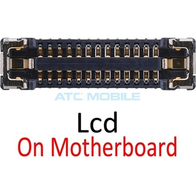 iPhone Xr FPC konektor displeje na motherboard