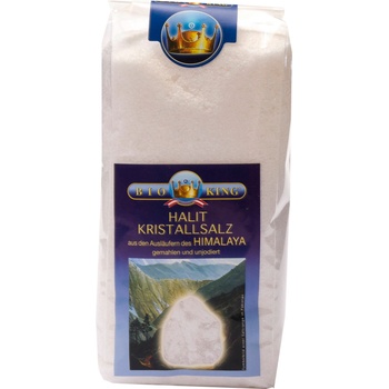 BioKing Кристална сол "halit" смляна - 1.000 г