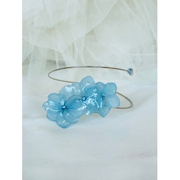 Meganflo Гривна - сини цветчета хортензия