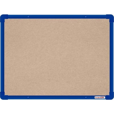 VMS Vision boardOK Textilní nástěnka s modrým rámem 60 x 45 cm