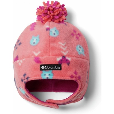 Columbia Youth Frosty Trail II Earflap Beanie Jri blush pink/woodlands