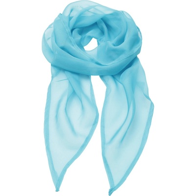 Premier šátek Colours PR740 lehký dámský COT39074044099-turquoise tyrkysová