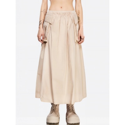 #VDR Crema sukňa beige