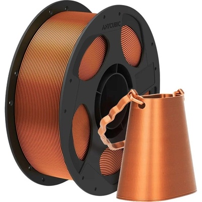 Anycubic PLA Silk Copper - 1, 75 mm / 1000 g (6974662352552)