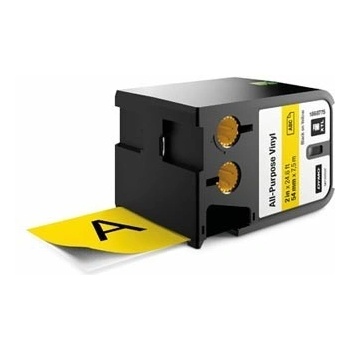 DYMO XTL 1868775, 54mm x 7m, черен печат/жълт фон, оригинална лента (1868775)