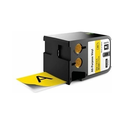DYMO XTL 1868775, 54mm x 7m, черен печат/жълт фон, оригинална лента (1868775)
