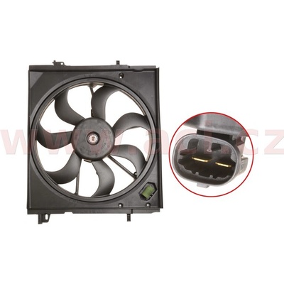 Ventilátor chladenia motora VAN WEZEL 3391746