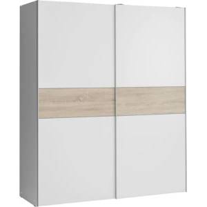 Bogdan Furniture Двукрилен гардероб Мебели Богдан модел Dorete white