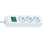 brennenstuhl Разклонител 3x 2P+E Eco-line с ключ и кабел 5m Бял - Brennenstuhl Eco-line BS1152920 (BS1152920)