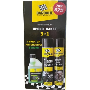 Bardahl 3 in 1 грижа за бензинови автомобили