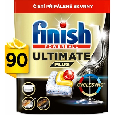 Finish Ultimate Plus All in 1 Lemon Tablety do umývačky riadu 90 ks