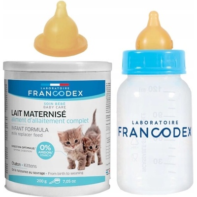 Francodex Mléko pro koťata štěňata králíky 200 g – Zbozi.Blesk.cz