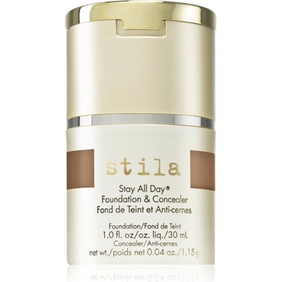 Stila Cosmetics Stay All Day Foundation & Concealer грим и коректор цвят Almond 11 30ml