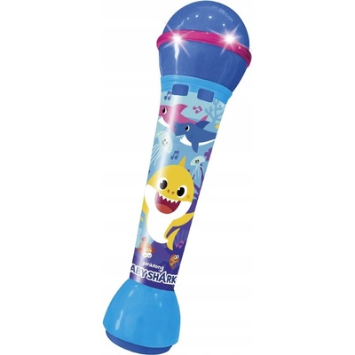 REIG Baby Shark Mikrofon se zesilovačem a rytmy