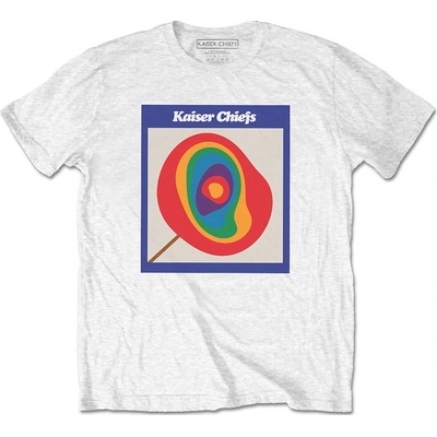 Kaiser Chiefs tričko Lollipop biele