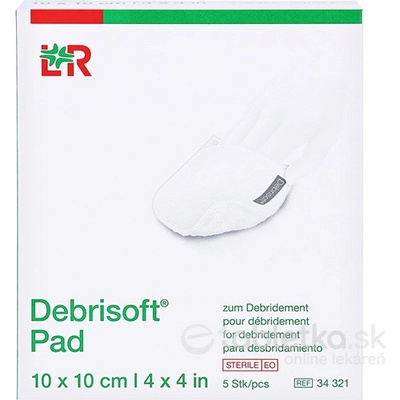 Debrisoft pro čištění rány steril 5 ks