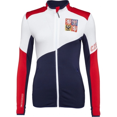 Střída CZECH TERRITORY Bílá Tmavě modrá Červená – Zboží Mobilmania