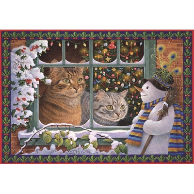 Grafika - Puzzle Megatab and Mintaka and the Snowmen - 1 000 piese