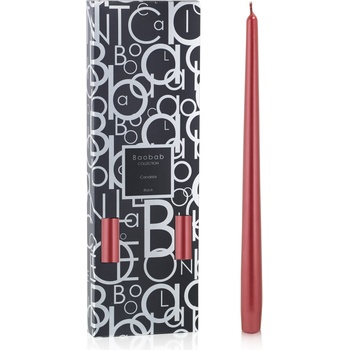 Baobab Collection Candela Свещи, червени, 4 бр (CANDLESTICKS4RED)