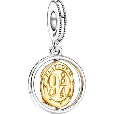 P&J Jewellery Stříbrný visací přívěsek Nástupiště 9 a HP17