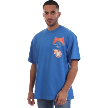 Avirex Тениска Avirex Men's Mccarren Oversized Fit Oversized T-Shirt - Blue