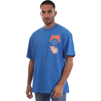 Avirex Тениска Avirex Men's Mccarren Oversized Fit Oversized T-Shirt - Blue
