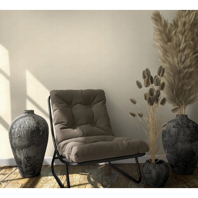 Vliesová tapeta Marburg s dekorem rybí kosti, hnědo-béžová, 53 cm x 10,05 m