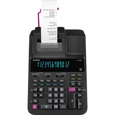 CASIO DR 200 R BK s tiskem (DR 200 R BK)
