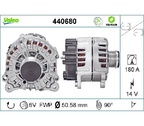 Alternátor VALEO 440680