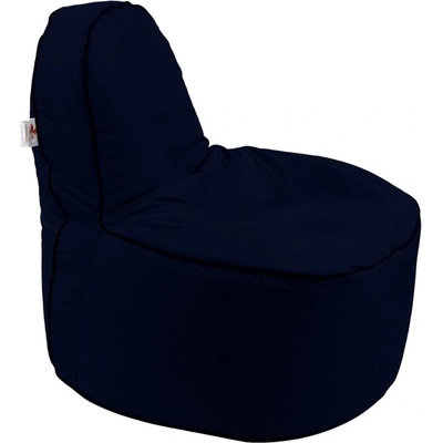 Pufrelax Пуф стол за деца OK Junior, водоустойчив, Тъмно син