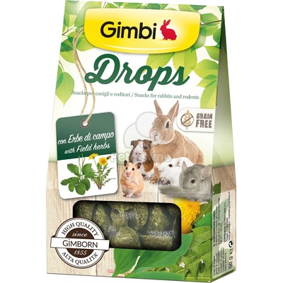 Gimbi Drops Snack с полски билки 50 г