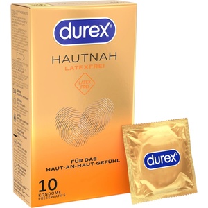 Durex Hautnah - латексови презервативи без латекс - 10 броя - lovesexshop