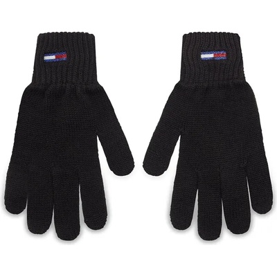 Tommy Jeans Дамски ръкавици Tommy Jeans Flag AW0AW13677 Black 0GJ (Flag AW0AW13677)