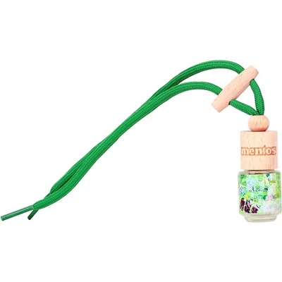 Mentos Glass Bottle Air Freshener Green Apple