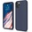elago Soft Silicone Case - силиконов (TPU) калъф за iPhone 11 Pro Max (тъмносин)