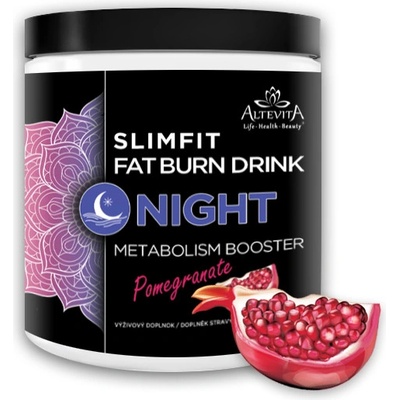 Altevita Slimfit Fatburn Drink Night granátové jablko 90g