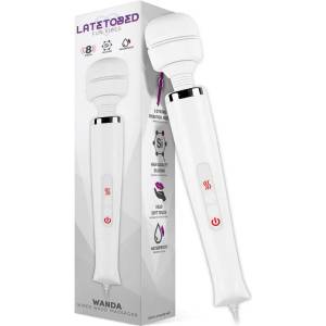 LATETOBED Wanda Wired Wand Massager White