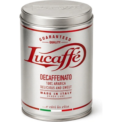 Lucaffe Decaffeinato mletá 250 g