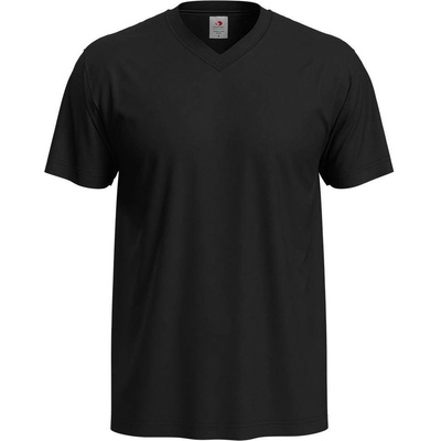 Stedman tričko Classic V-Neck Men black opal čierne