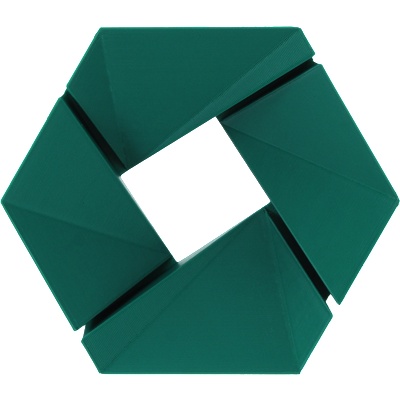 3DJAKE ecoPLA Dark Green - 1, 75mm / 2300 g (ECOPLA-DARKGREEN-2300-175)