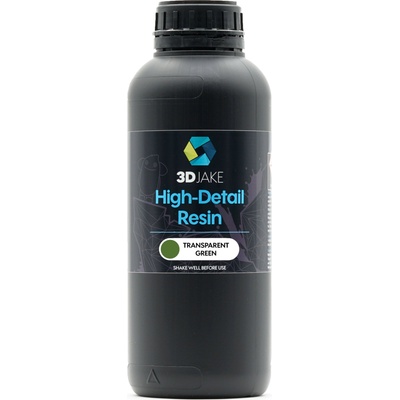 3DJAKE 8K High-Detail Resin Transparent Green - 1.000 g (02-33120611)