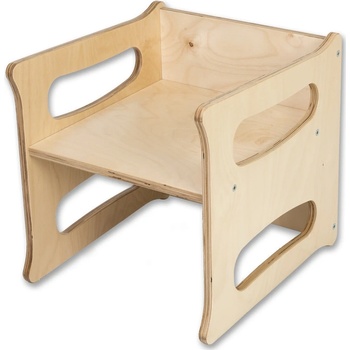 Hajdalánek Dětská židle TETRA 3v1 bříza bříza TETRANATURBRIZA