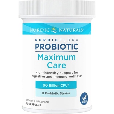 Nordic Naturals Nordic Flora Probiotic Maximum Care | 90 Billion Active Cells [30 капсули]