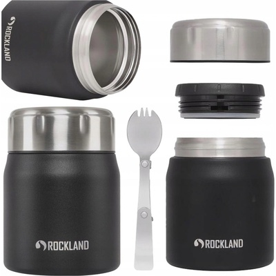 Rockland Termoska na jídlo 500 ml černá