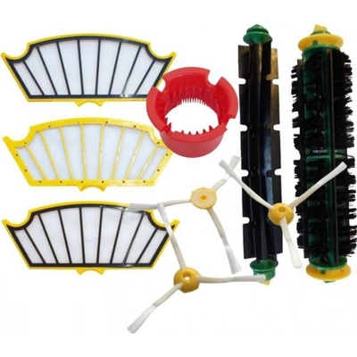 NipponCEC iRobot Roomba 565 sada kartáčů, bočních kartáčků a filtrů 9 ks