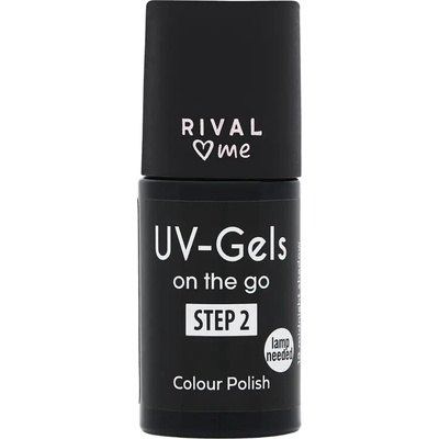 RIVAL Loves Me Lak na nehty UV gel 19 midnight shadow