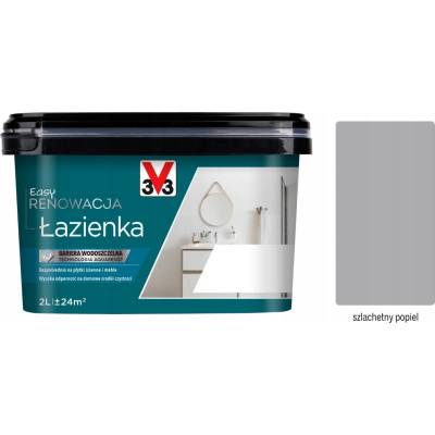 V33 Akrylová barva na obklady 2 l ušlechtilá šedá satén