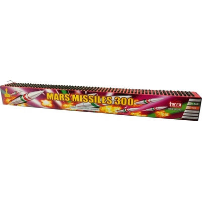Ohňostroj Baterie výmetlic MARS MISSILES 300 ran 12 1 Čína U7106