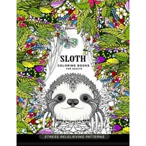 Sloth coloring book for adults: (Animal Coloring Books for Adults) | Adult Coloring Book (ISBN: 9781545202975)