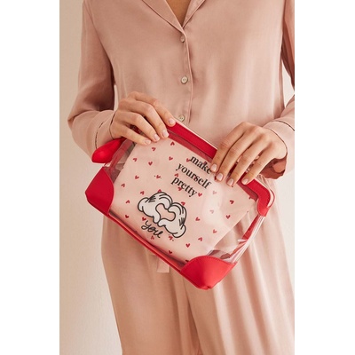 Women'Secret Комплект козметични чанти women'secret Mickey Mouse (2 броя) в розово 4847842 (4847842)